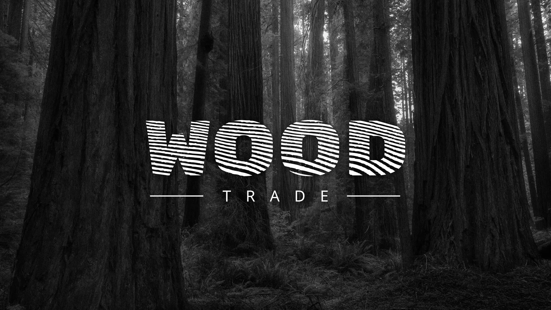 Разработка логотипа для компании «Wood Trade» в Ломоносове